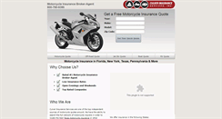 Desktop Screenshot of motorcycleinsuranceus.com